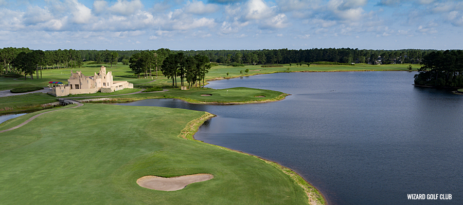 The Wizard Golf Club Top 5 Myrtle Beach Golf Courses to play 9 holes this summer