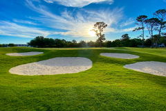 Pine Lakes Country Club 14th Greenside Bunkers