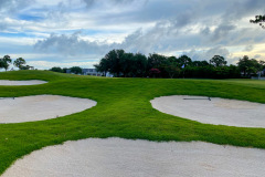 Pine Lakes Country Club 15th Greenside Bunkers
