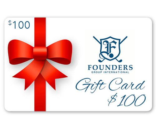 $100 Founders Collection Gift Card - Myrtle Beach Golf Trips