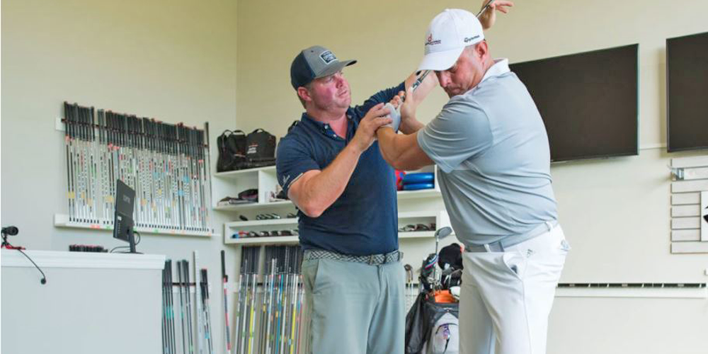 Allen Terrell, Director of Instruction at the Dustin Johnson Golf