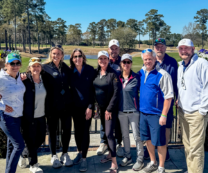 Golfers at World Tour