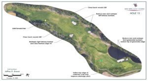 Wild Wing Design Plan Hole 15